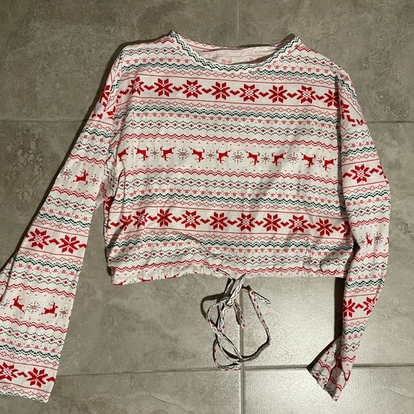 Christmas pajama pant and long sleeve top - Picture 2 of 4